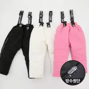 아동 멜빵 스키바지 버클 방한 방수 팬츠 겨울방학