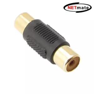 RCA F 연장 젠더 스테레오 AV 블랙 100개케이블선 컴퓨터연결잭 컴퓨터 변환 스피커