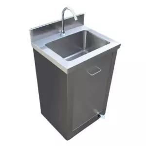 스텐 간이 세척기 비접촉 세면대 핸드 수도꼭지 일체형 수술용