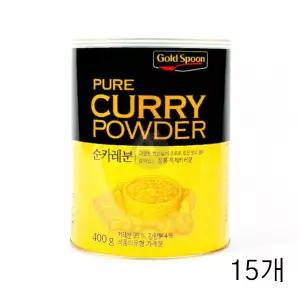 한국에스비 골드스푼 순카레분 400g X 15개 커리분말