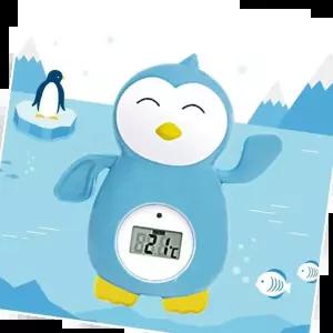 목욕용품 휴비딕 수영 펭귄 탕온도계 족욕 좌욕 목욕물 온도계