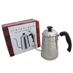 줄 드립포트 0.7L 커피 원두 아메리카노 실버 스텐 주전자