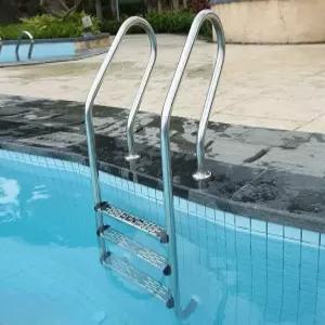 수영장 계단 풀빌라 펜스 사다리 정원 야외 펜션 발판 스테인리스 손잡이 안전바 스텐 안전