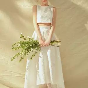 셀프웨딩 스냅 약혼 리마인드 돌잔치 드레스 스몰웨딩 피로연 투피스 파티