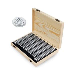 모으기 은주화 기념주화 보관케이스 기념 계단식 여신코인 동전 컬렉션