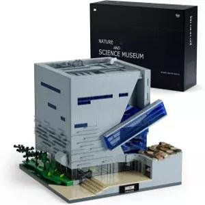 니펠리즈 자연 및 과학 박물관 조립 세트 애호가를 위한 선물 아이디어 조립식 전시 모델 모듈식 건물