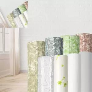 따챠 폼블럭단열벽지 접착형보온시트 실내벽면차단장판 붙이는 보온 단열시트