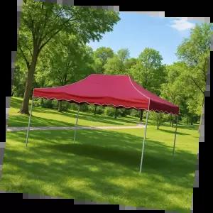 알루미늄캐노피 경량형 방수 텐트 주말 캠핑용 실외 파라솔 차양막 설치 간편한 여름용 다목적 쉼터