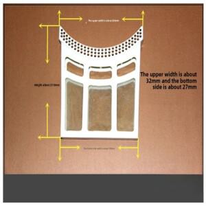 Midea 회전식 건조기용 MD50-88E 린트 필터 1개