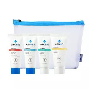 [아토앤오투] 옥시젠 세라오 4종 여행용 세트 (크림,로션,수딩젤,바스샴푸)