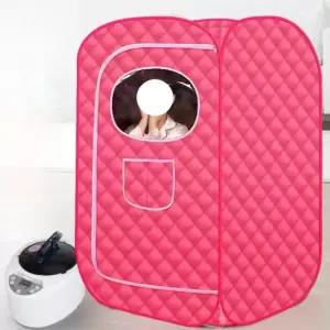 사우나텐트 가정용 간이 성인 찜질방 전신 스팀 훈증 땀 홈 박스 접이식