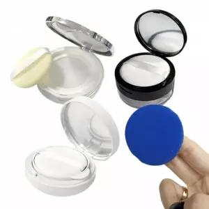 파우더 쿠션케이스 모음 휴대용 거울 퍼프 소분