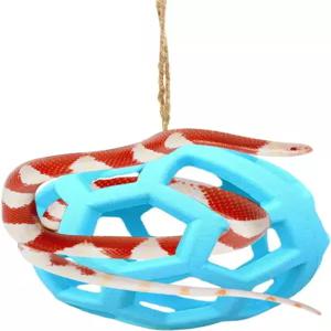 마그니치 슬림 스네이크 볼 파이썬 액세서리 파충류 클라이밍 놀이터 장난감파란색