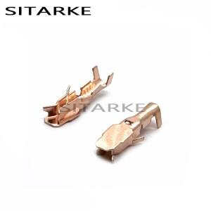 폭스바겐호환 골프 디스플레이용 50개 자동차 DJD027-2 계기등 홀더 크림핑 터미널 와이드 램프 와이어 스