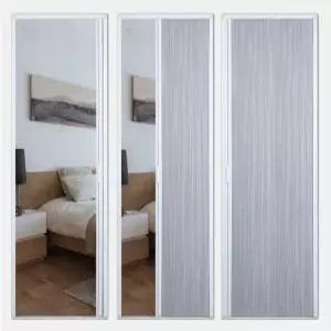 거실 자바라문 슬라이드문 접이식 보일러실 흰색 폴딩 방염 도어 주문제작 욕실 주름문