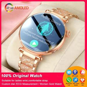 새로운 1.32인치 여성용 스마트워치 AMOLED 스크린 ECG 스포츠 시계 혈압 미세 신체검사 AI 다이얼 건강 스