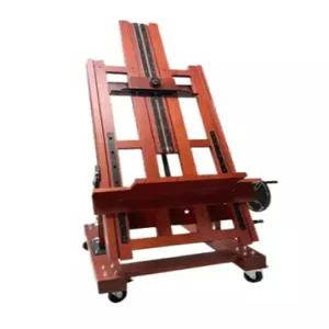 초대형 이젤 대형 원목컬러 조절 원목 그림 기울기조절