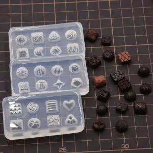 미니 점토 폴리머 조형 디테일 초콜릿 몰드 미니어처 클레이 도구