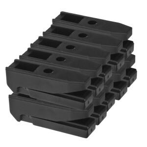 10개입 벽 패널 조인트 로마 기둥 클립 캐비닛 선반 유닛 브래킷 부착용