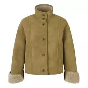 매장정품 JIGOTT 지고트 페이크 레더 하이넥 무스탕 재킷GRBA3FRJ51 1124175