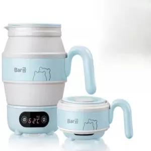 캠핑용 접이식 전기포트 여행용 폴딩 미니 여행 분유포트 전기