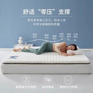 두꺼운 돌침대토퍼 요매트 바닥용 침대 푹신한 가정용 메모리폼 사계절 이불