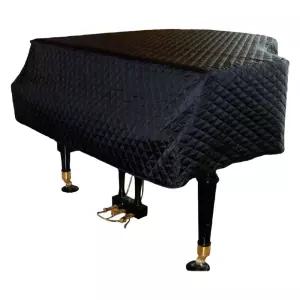삼각 피아노 커버 가정용 대형 보호 덮개 퀼팅 천 소재