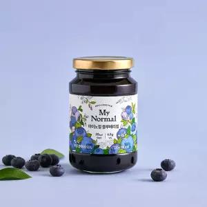 마이노멀 저당 저칼로리 블루베리잼 (블루베리쨈) 320g, 1개