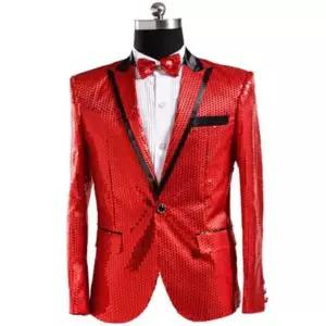 무대 의상 트로트 반짝이 스팽글 재킷 공연복 조끼 무대복 정장 가수용