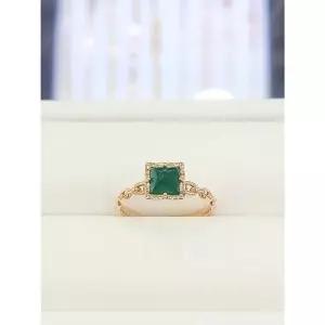 [하프클럽/파이치치]파이치치 세이브존05 14k  천연 원석 반지 GSS3907-1R