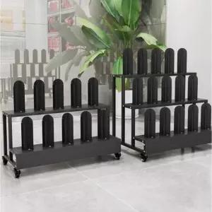 포장재 필름 롤 거치대 선반 원단홀더 공업용 비닐 산업 보호막