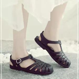 귀여운 샌들 플립플랍 젤리 바닷가 캐주얼 패션 플리플랍 여성 조리 F13WAB0A99