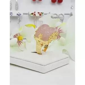 [하프클럽/로뎀 주얼리]로뎀 세이브존05 14KGP 투원 원석 오픈반지 2 RD21040051