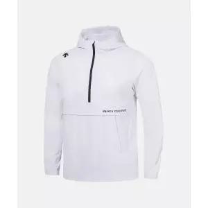 [데상트]우븐 긴팔 아노락 화이트 SO323TAN71 SO323TAN71_WHT0 360003