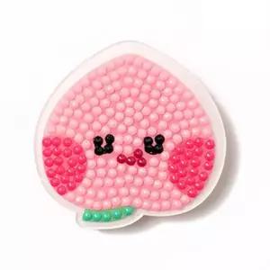 민화샵 보석십자수 과일 복숭아 UDPPT0062