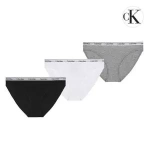 [Calvin Klein]CK 언더웨어 아이콘 로고 비키니 여성 삼각팬티 속옷 3팩 세트 QD5207E-MPI 663958