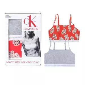 [Calvin Klein]CK ONE 노와이어 브라렛 2PACK QF6040-924 663873