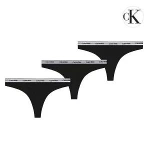 [Calvin Klein]CK 언더웨어 아이콘 로고 여성 티팬티 속옷 3팩 세트 QD5209E-UB1 663965