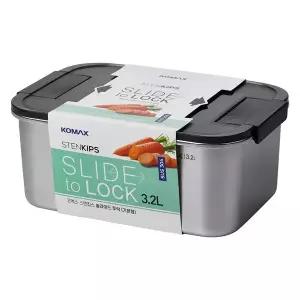 코멕스 스텐킵스 슬라이드 투락 직사각(기본형) 3.2L