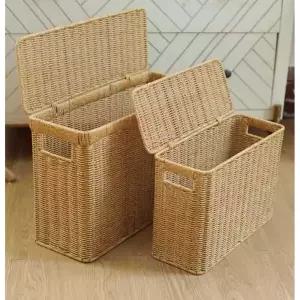 좁고 긴 수납함 책상 소파 폭 좁은 틈새 수납 상자 바구니