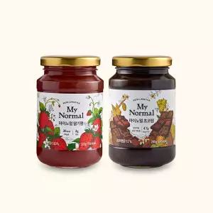 마이노멀 저당 저칼로리 딸기잼 + 초코잼