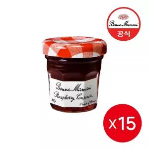 프랑스 미니잼 본마망 라즈베리잼 30g x 15개