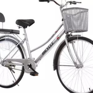출퇴근용 성인용 여성 바구니 26인치 경량 자전거 남성