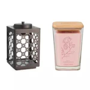 양키캔들 캔들 가든랜턴 워머세트 조이풀 브론즈 선물 BNS