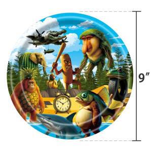 브레인로트 생일 파티 장식 테이블웨어 키트 이탈리아 텅텅 사후르 만화 디자인 접시 냅킨 어린이호환 축하