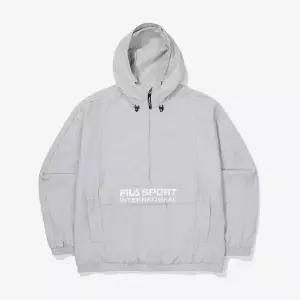 [아웃도어스/휠라]유니 오버핏 인터내셔널 아노락 (FS2JKF1132X_LGY)