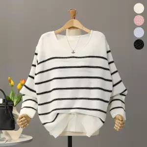 [모노시크] 버나드 V넥 데일리 단가라 니트_MNKT303