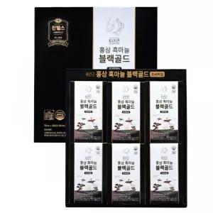 6년근 국내산 홍삼 흑마늘 발효 진액 70ml 30포 프리미엄 선물세트