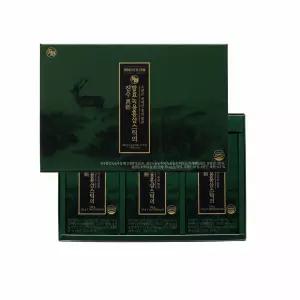 발효녹용 홍삼스틱 6년근 국내산 홍삼 뉴질랜드산 12g 30포 명절 부모님 선물세트 고농축 진액