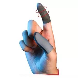 전술 게이밍 커버 은섬유 초박형 방땀 미끄럼방지 e스포츠 손목 손가락장갑